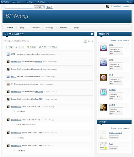 Buddypress Themes