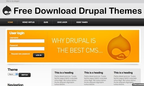 Free Download Best Drupal Themes