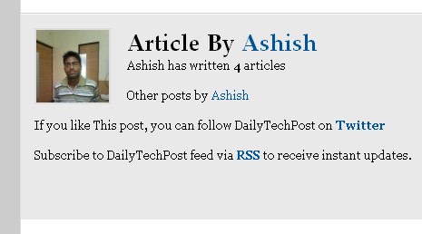 How To Show Author Info In Wordpress