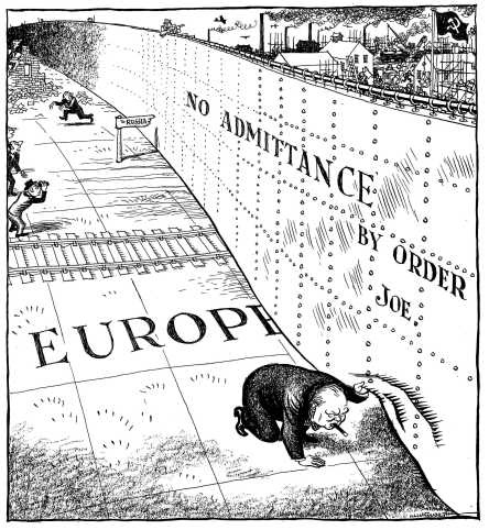 The cartoon iron curtain