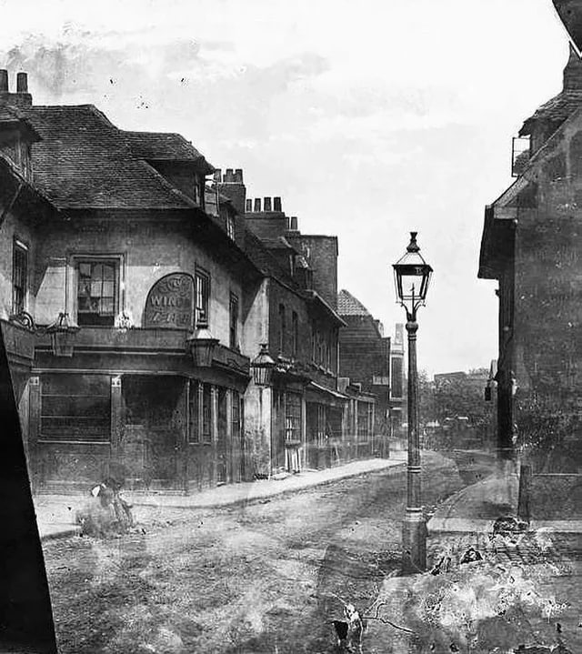 London old town in 1848