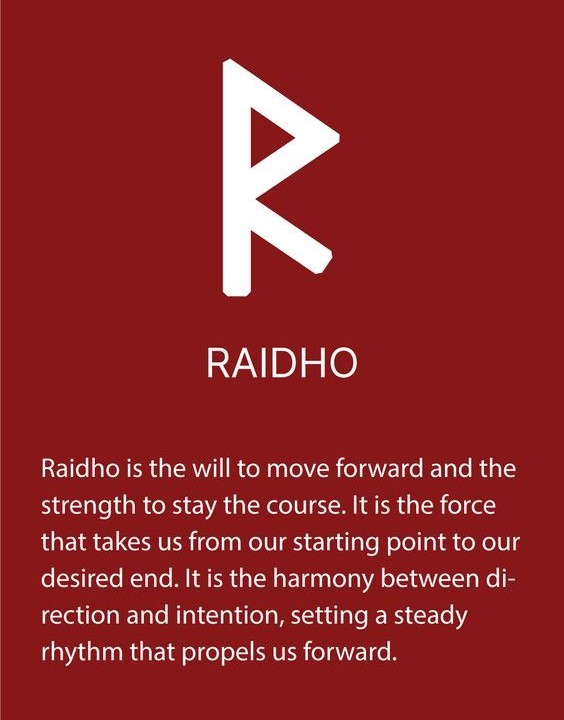 Raidho: The Rune of Journey and Personal Growth