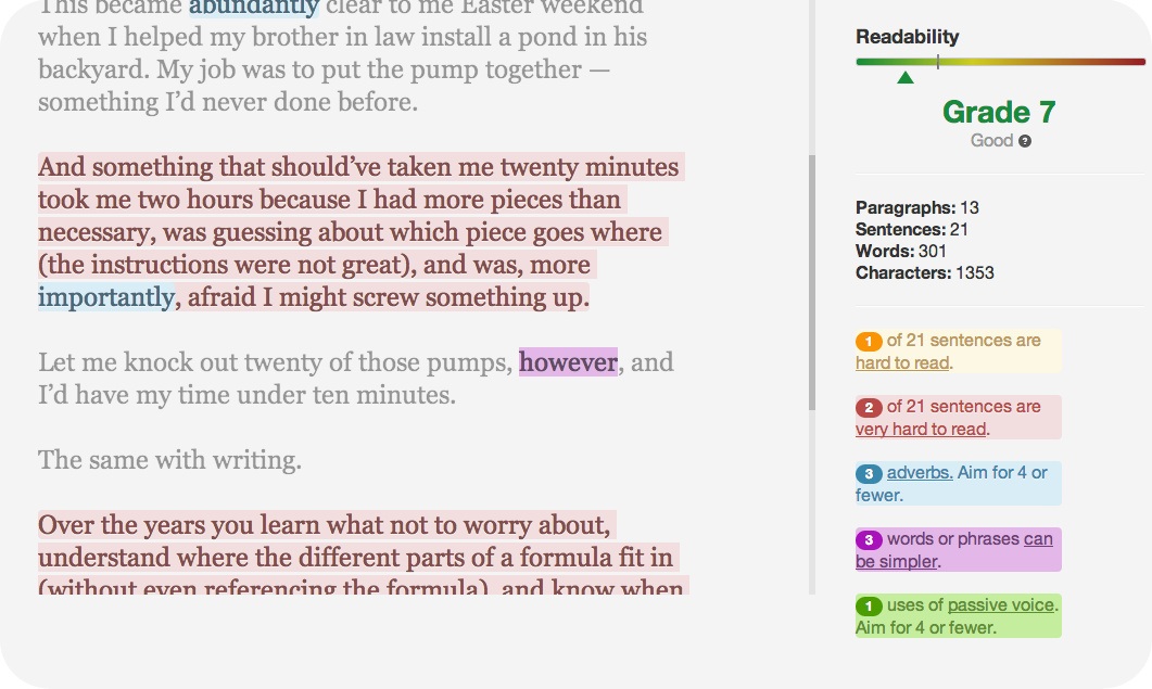 The Efficient Writer: A Blunt Guide