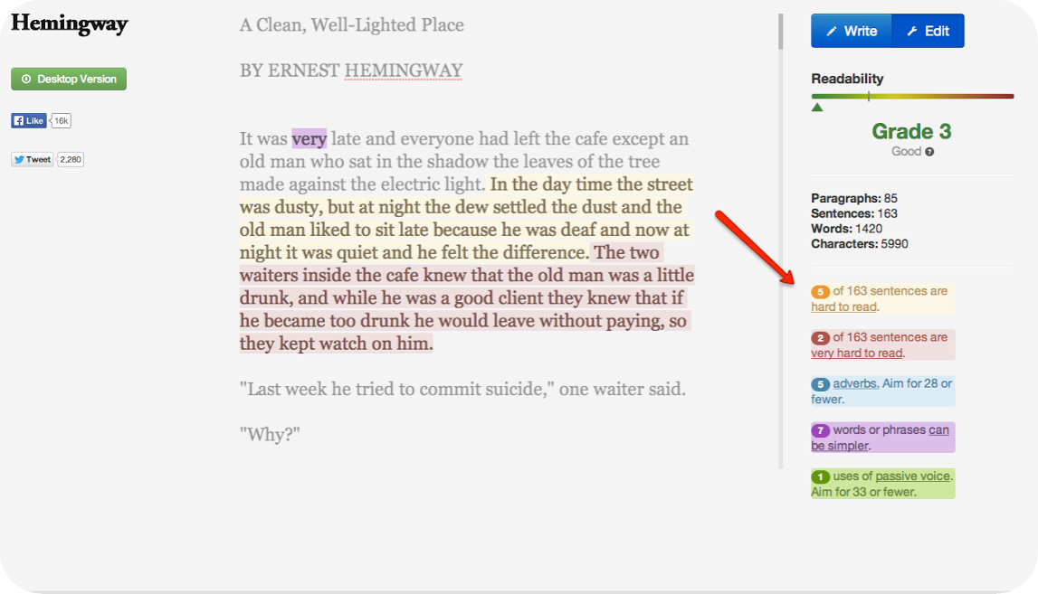 Assessment of text quality