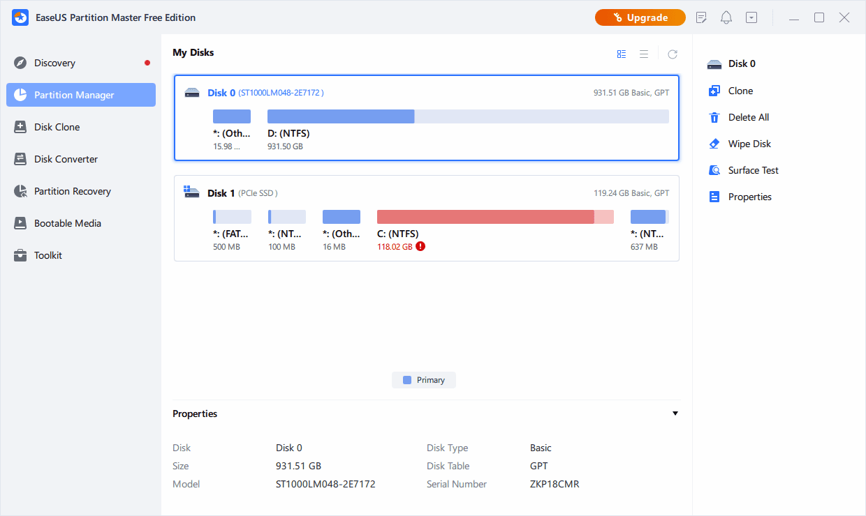 EaseUS Partition Master Free for Windows [Full Review 2024]