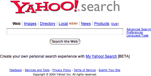 yahoo-search