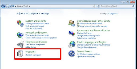 How to Remove PUP.Optional File Using Windows Control Panel