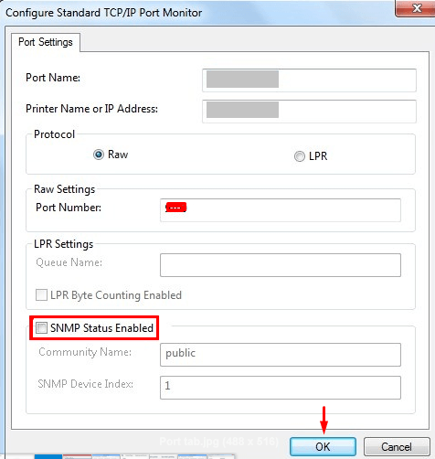 Change Printer Properties