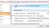 How to Set/Change Autosave Time in MS Word?