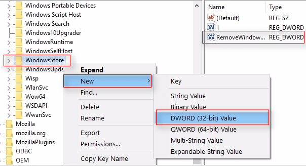 Registry Editor