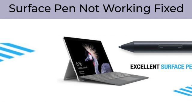 Surface Pen Not Working Fixed