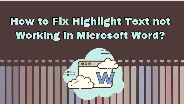 Troubleshooting Microsoft Word